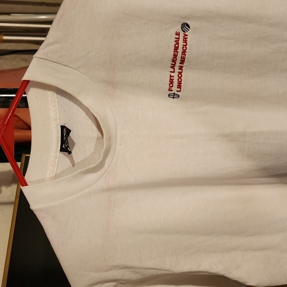 BEST FRUIT OF THE LOOM Other - FORT LAUDERDALE  LINCOLN MERCURY TSHIRT. SIZE ADULT ( MEDUIM  ).